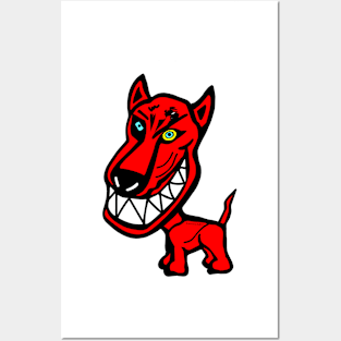 Smiling Dog Posters and Art